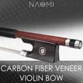 Naomi-Archet de violon luxueux 4/4 anciers en fibre de carbone placage Pernambuco excavatrice Ony
