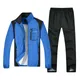 Survêtement Hommes Ensemble Printemps Automne Sportedly Sports trempé Décontracté Survêtement Veste