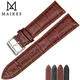 MAIKES – bracelet de montre en cuir véritable pour hommes accessoire de montre vente directe