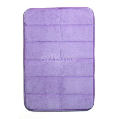 H55A – tapis de bain en mousse à mémoire de forme antidérapant à rayures horizontales pour salle