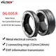 Viltrox DG-EOS R Auto Focus Macro Extension Tube Lentille Adaptateur Anneau 12mm + 24mm Plein Cadre