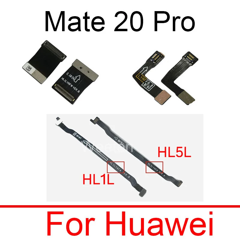 Carte mère câble ruban flexible pour Huawei Mate 20 Pro HL1 HL5 Mate20Pro carte mère LCD câble flexible pièces de rechange