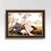 28x41 Frame Gold Real Wood Picture Frame Width 1.75 inches | Interior Frame Depth 0.5 inches |