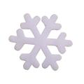 Christmas Decorations Ornaments Snowflake Wooden Cartoon Christmas Crafts Decorations Wooden Decoration & Hangs Christmas Gifts Foam White