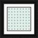 Grove Beth 26x26 Black Ornate Wood Framed with Double Matting Museum Art Print Titled - Baby Quilt Pattern 4