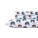 Poppy & Fritz Kids Trucks Microfiber Sheet Set Polyester in Gray/White | Twin | Wayfair USHSA01227769