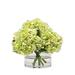 Winward Silks Hydrangea Centerpiece in Vase Faux Silk | 10 H x 11 W x 11 D in | Wayfair WHD431NT.LG