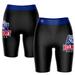 Women's Black/Blue Belmont Bruins Plus Size Logo Bike Shorts