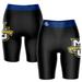 Women's Black/Navy Marquette Golden Eagles Plus Size Logo Bike Shorts