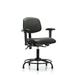 Latitude Run® Adina Task Chair Upholstered, Steel in Gray/Black/Brown | 27 W x 25 D in | Wayfair 3FA09F703CBE4DB281E15AA798D8A53A