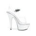 Women s 6 Pointed Chrome Stiletto Sandal.