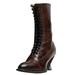 HSMQHJWE Mid Calf Dresses For Women Casual Fall Womens Winter Dresses Casual Mid Calf High Crosstied Boots Stretch Shoes Toe Laceup Vintage Heel Pointed Women S Boots Riding Chaps For Women