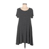 Old Navy Casual Dress: Black Stripes Dresses - Women's Size Medium