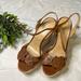 Michael Kors Shoes | Michael Kors Floral Wedge Espadrille Heels Sz 8m Euc | Color: Brown | Size: 8