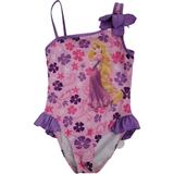Disney Swim | Disney Store Girl's One Piece Tangled Rapunzel Swimsuit | Color: Pink/Purple | Size: 7g