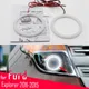 Kit d'anneaux Halo Angel Eyes pour Ford Explorer accessoires de voiture lait de coton lumière