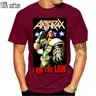 T-Shirt 2021 rapMetal Band 174 rax JUGE DREesse I AM THE LAW T-Shirt 100% authentique