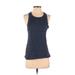 UNIQUELY Lorna Jane Active Tank Top: Blue Activewear - Women's Size X-Small