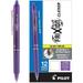 Pilot Frixion Clicker Erasable Refillable & Retractable Gel Ink Pens Fine Point Purple Ink 12-Pack (31455)