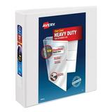 Avery 2in Heavy Duty Clear Cover White Ring Binder - Product Is Brand New In Retail Packaging