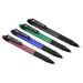 Uxcell Retractable BallPoint Pens Medium Point 1.0mm Blue Ink Writing Pen Black 24 Pack