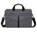 Grey Laptop Shoulder Bag Laptop Case Sleeve Portable Tablet Briefcase Waterproof
