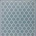 Carmina Trellis Indoor/Outdoor Rug - Aqua, 7'10" x 9"10" - Frontgate