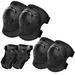Knee Pads Elbow Pads & Wrist Guards for Kids - Protective Gear for Skateboarding Roller Skate Rollerblade BMX & Scooter - Multi Sport Pad Set