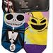 Disney Accessories | Disney Womens Nightmare Before Christmas 10 Pack No Show Socks. | Color: Black/Yellow | Size: Shoe Size 4-10