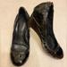 Tory Burch Shoes | Black Tory Burch Pumps / Wedges Size 6.5 | Color: Black | Size: 6.5