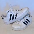 Adidas Shoes | Euc Adidas Grand Court Sneakers Womens 7 Like New | Color: Black/White | Size: 7