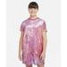 Nike Dresses | Nike Big Girls Sportswear Dress,Archaeo Pink/White,Large | Color: Pink | Size: L