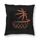 Housse de coussin de Basketball 40x40 décoration de maison lecteur de Sport imprimé en 3D cadeau