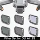 ORBMART – filtre d'objectif pour Drone DJI Air 2S CPL UV ND 4 8 16 32 64 ensemble de filtres de