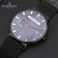 BOBO BIRD – montre étanche à Quartz pour homme Design de luxe en acier inoxydable affichage de la