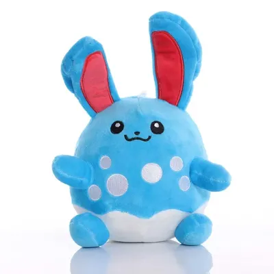 TAKARA TOMY – peluche Pokemon Azumarill grande taille 30cm jouets animaux doux poupée cadeaux