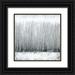 Urban Road 20x20 Black Ornate Wood Framed with Double Matting Museum Art Print Titled - Silver Fog Art Print