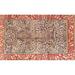 Ahgly Company Indoor Rectangle Traditional Fire Brick Red Persian Area Rugs 2 x 3