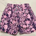 J. Crew Swim | Brand New J Crew Floral Boys Swim Trunks Size 4 | Color: Pink/Purple | Size: 4b