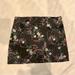 Urban Outfitters Skirts | Nwot Urban Outfitters Satin Micro Floral Skirt Size M | Color: Black | Size: M