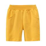 JDEFEG Boys Sweatpants 4Th Pants Toddler Girls Boys Kids Sport Soild Casual Shorts Fashion Beach Cargo Pants Shorts Boy Sweatpants Size 10 Boys Pants Polyester Yellow 130