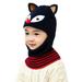 KmaiSchai Sun Hats For Kids Toddler Winter Hat Warm Hat Fleece Lined Girls Boys Kids Cartoon Winter Hat Scarf Earflap Hood Skullss Caps Stocking Cap Snow Hats For Kids Boy Hat Toddler Sunhat Ad