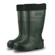 Kolmax Men’s Wellington Boots, Mid-Calf Outdoor Boots for Men, Waterproof and Warm Wellies, Resistant Boots, EVA Foam, High Instep, Removable Inner Boots (9.5 UK, Green, numeric_9_point_5)