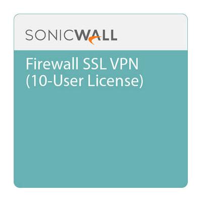 SonicWALL Firewall SSL VPN (10-User License) 01-SS...