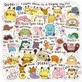 Autocollants imperméables Pokémon Pikachu dessin animé japonais mignon 40 pièces