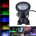 Spot Lumineux Sous-Marin à 36 LED 7 Couleurs RVB Lampe Précieuse pour Aquarium Jardin Étang