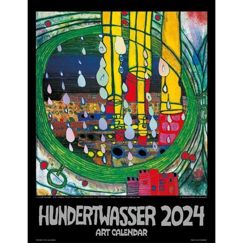 Hundertwasser Art Calendar 2024