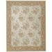 Aubusson Weave 973060 5 x 8 ft. Belfort Flat Woven Area Rug Ivory & Peach