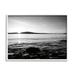 Stupell Industries Frenchman Bay Nautical Seascape Photograph White Framed Art Print Wall Art Design by Laura Marshall