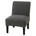 CJC Armless Accent Chair Covers Stretch Couch Slipcovers Removable Furniture Protector Covers for Home Hotel Silver Gray